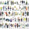 Wrapables Fashion Women People Vinyl Stickers for Scrapbooking, Journaling, Water Bottles